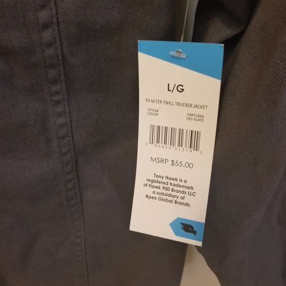 Tony Hawk Twill Trucker Jacket - Picture 6 of 7